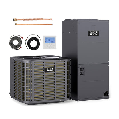 2 Ton 18 SEER2 Central Air Conditioner Heat Pump, Gray Mini Split Air Conditioners at Gallery Canada