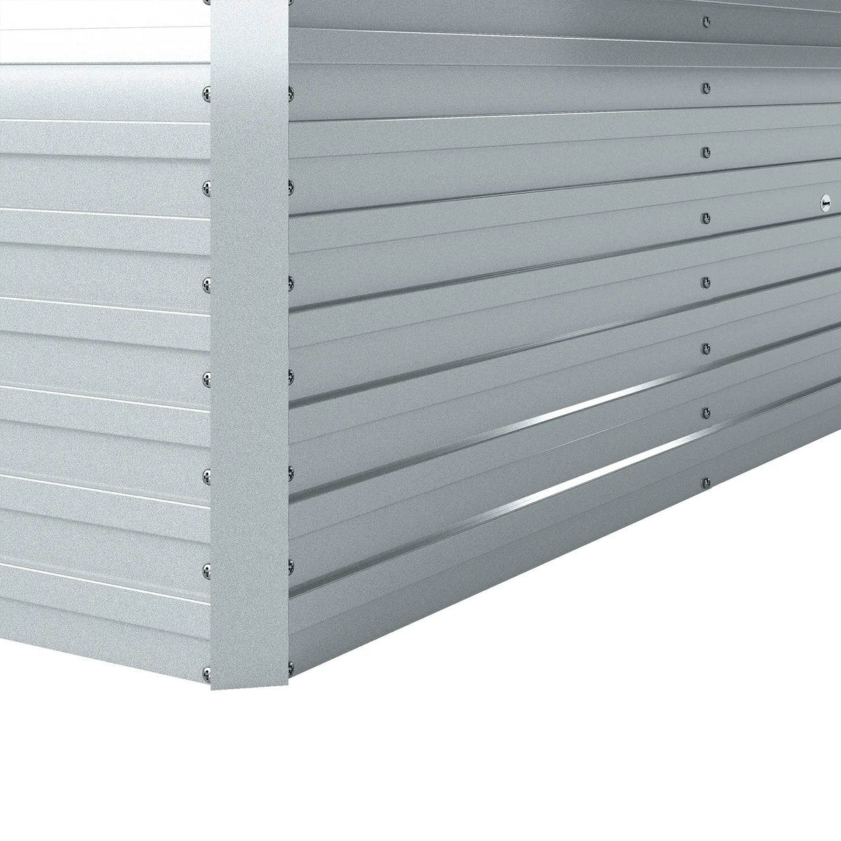 5' x 3' x 2' Raised Garden Bed, Galvanized Planter Box, Silver Galvanized Planter Boxes at Gallery Canada
