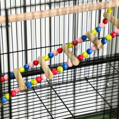 52" Bird Cage With Rolling Stand, Toys, For Budgies Canaries, Black Bird Cages at Gallery Canada