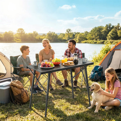 Heavy Duty Folding Picnic Table, Removable Plates, Non-Slip Feet Picnic Tables & Camping Chairs at Gallery Canada