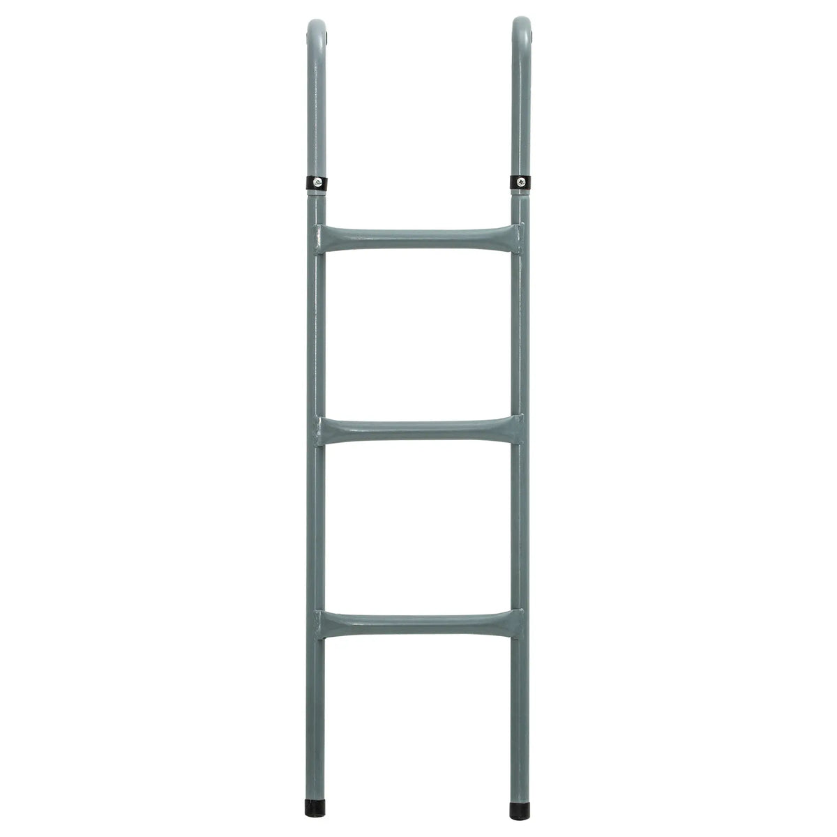 Steel Trampoline Ladder, 3-Step, Fits 12ft & 14ft, 330 lbs Trampolines Silver at Gallery Canada