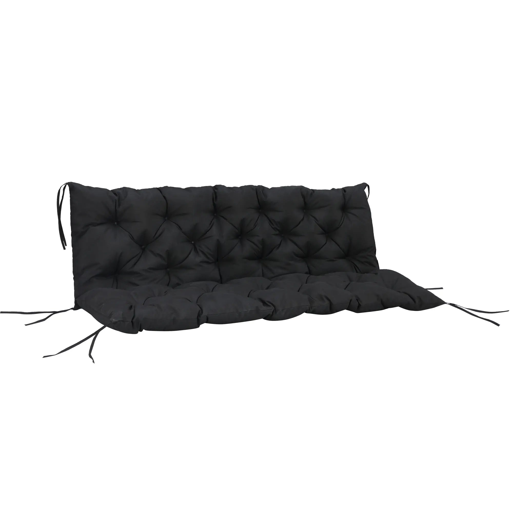 Garden Bench Cushion 3-Seater, Non-Slip, 59.1