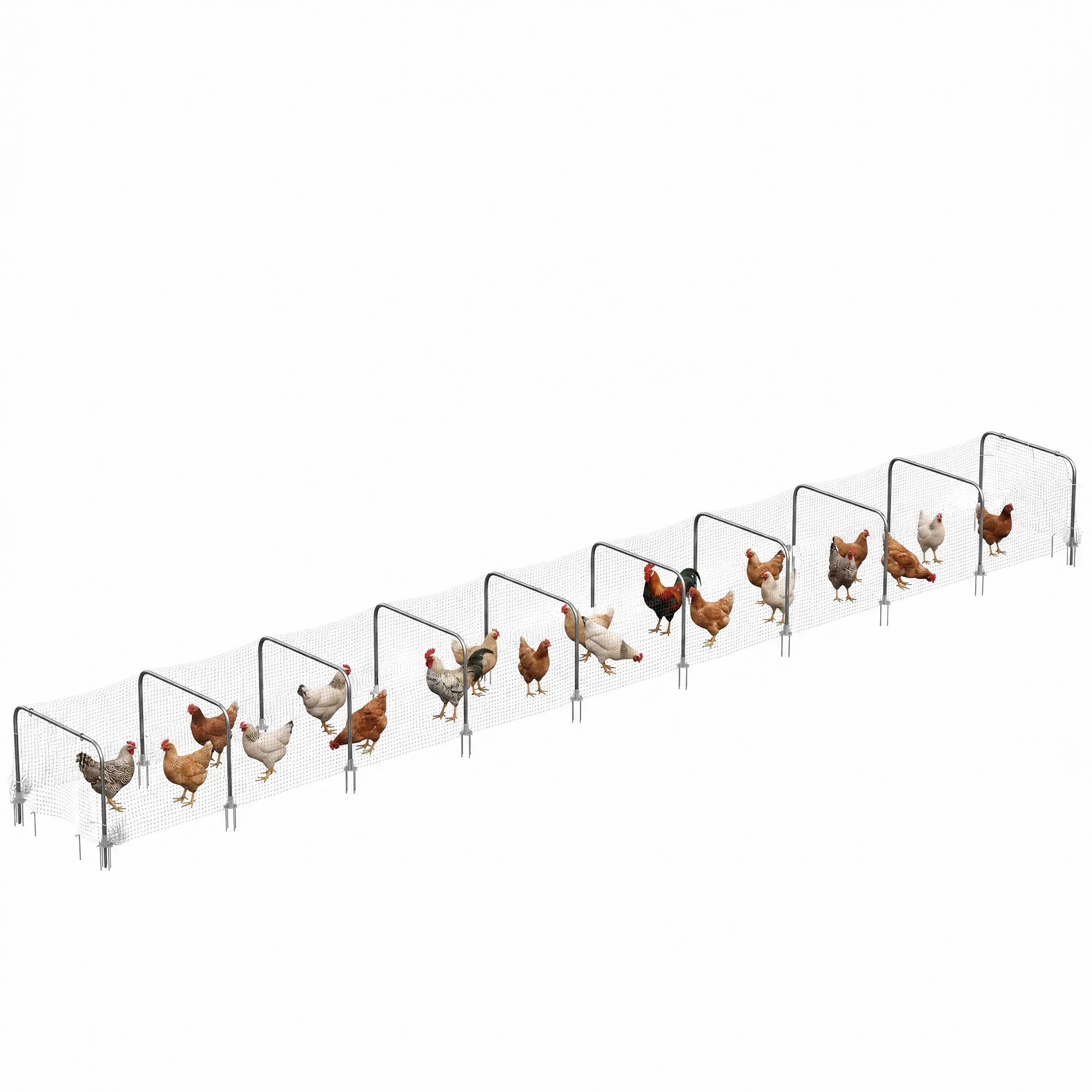 Extra Long Chicken Tunnel for Outside, 354