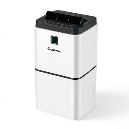 30 Pints Dehumidifier, 1500 Sq. Ft, Medium To Large Room, White Dehumidifiers at Gallery Canada