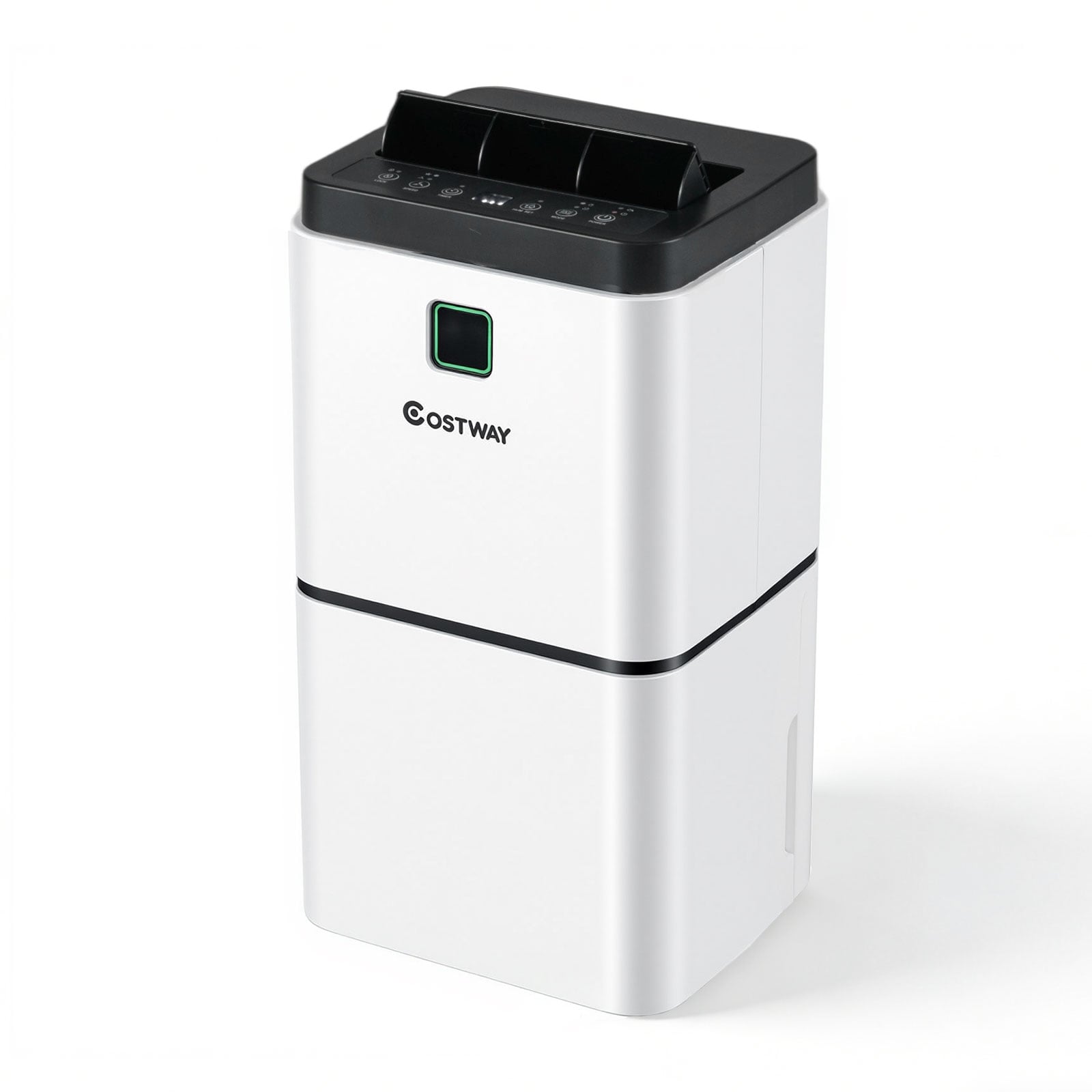 30 Pints Dehumidifier, 1500 Sq. Ft, Medium To Large Room, White Dehumidifiers White at Gallery Canada
