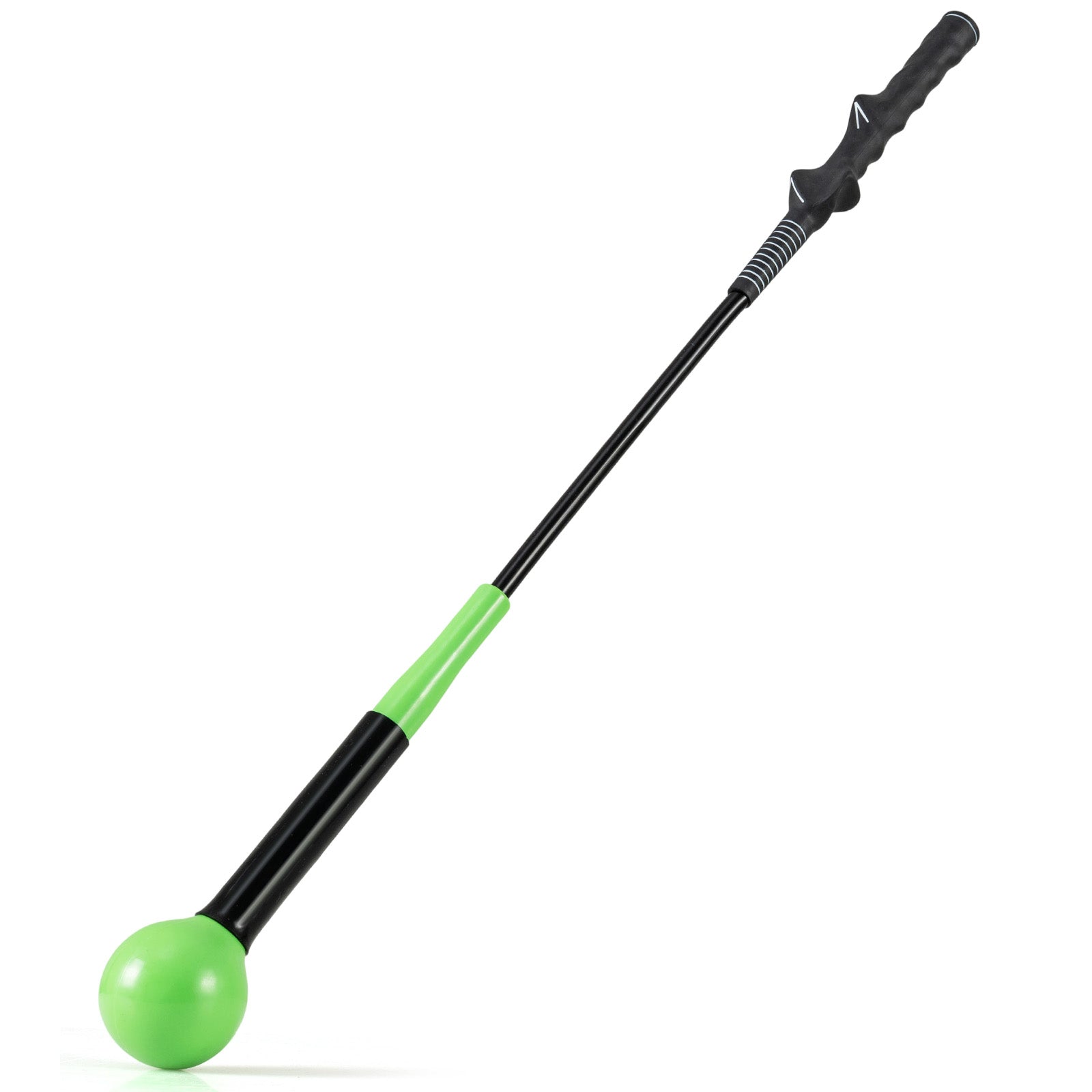 31.5 Inch Golf Swing Trainer Aid with Weighted Head for Grip Rhythm Balance, Green Golf Green at Gallery Canada