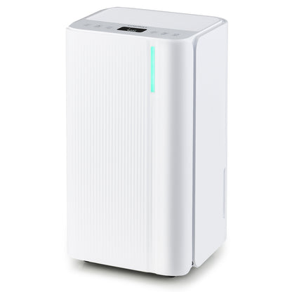 32 Pints 2000 Sq.ft Portable Dehumidifier, White Dehumidifiers at Gallery Canada