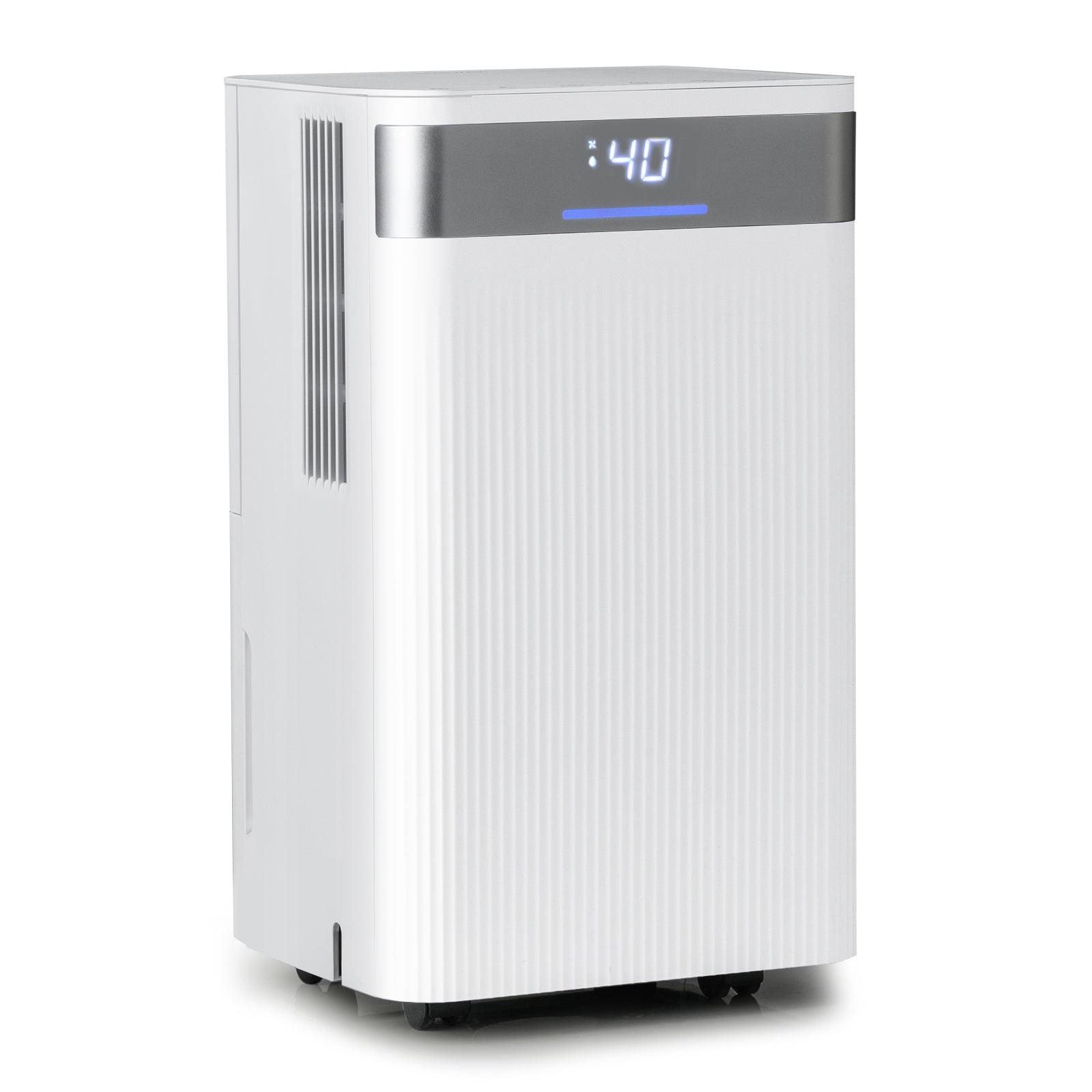 32 Pints 2000 Sq.ft Quiet Dehumidifier, 3 Modes, White Dehumidifiers White at Gallery Canada
