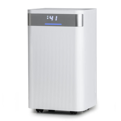 32 Pints 2000 Sq.ft Quiet Dehumidifier, 3 Modes, White Dehumidifiers at Gallery Canada