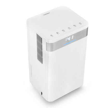 32 Pints 2000 Sq.ft Quiet Dehumidifier, 3 Modes, White Dehumidifiers at Gallery Canada