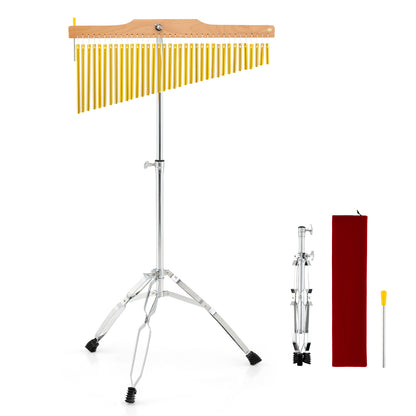 36-Bar Single-Row Chimes Percussion Instrument, Golden Drums & Percussion Golden at Gallery Canada
