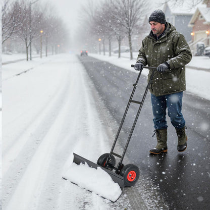 36 Inches Snow Shovel, Adjustable Angle, Black Snow Removal at Gallery Canada