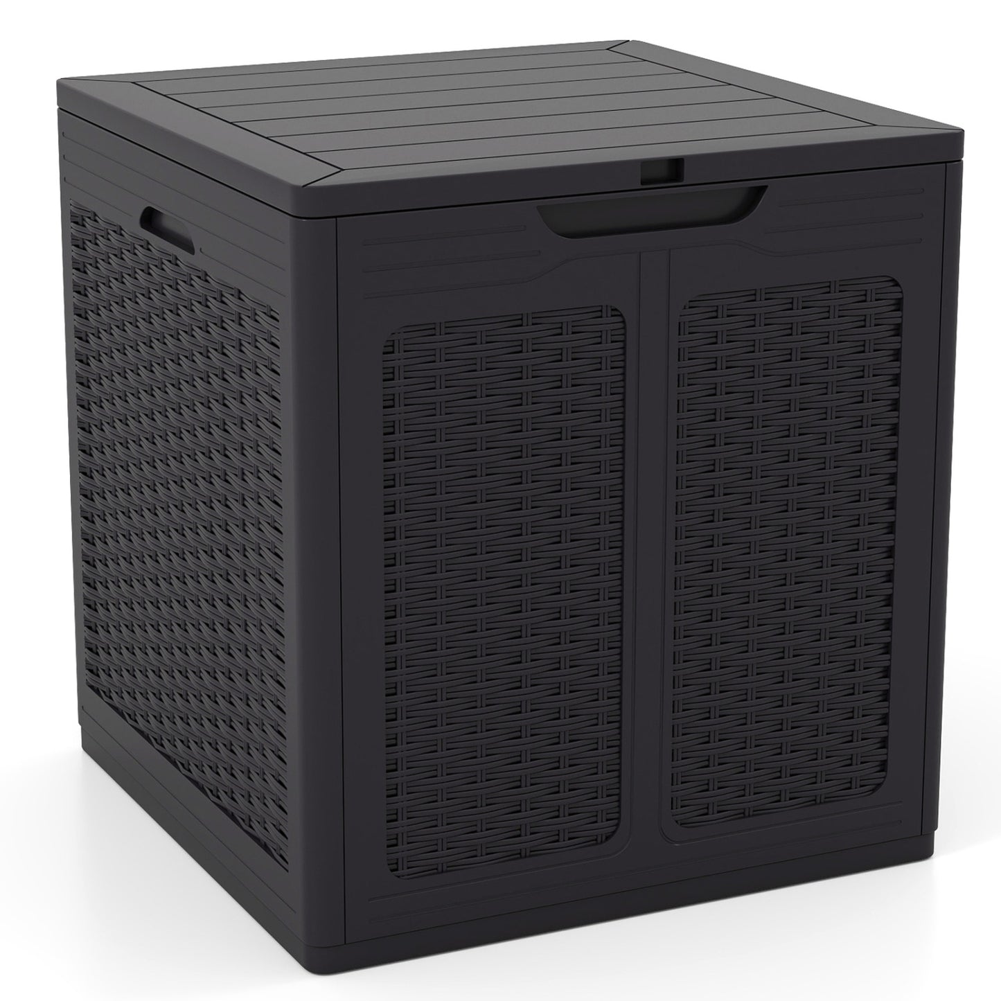 Deck Box, Lockable Lid, Patio Storage, Brown Sheds & Outdoor Storage at Gallery Canada