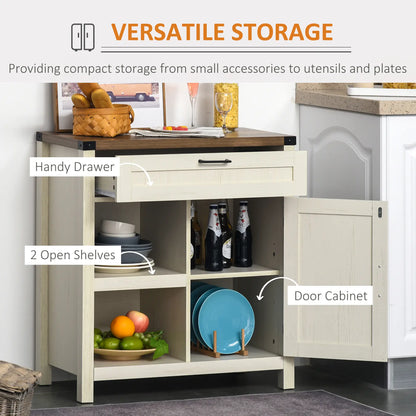 Rustic Barn Door Cabinet, Farmhouse Buffet Sideboard, White Bar Cabinets at Gallery Canada