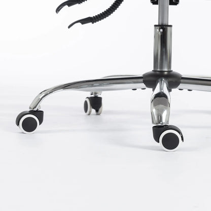 Criss Cross Chair With Wheels, Waterfall Armrests, Dark Grey, Dark Grey Task Chairs at Gallery Canada