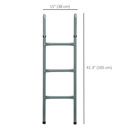 Steel Trampoline Ladder, 3-Step, Fits 12ft & 14ft, 330 lbs Trampolines at Gallery Canada