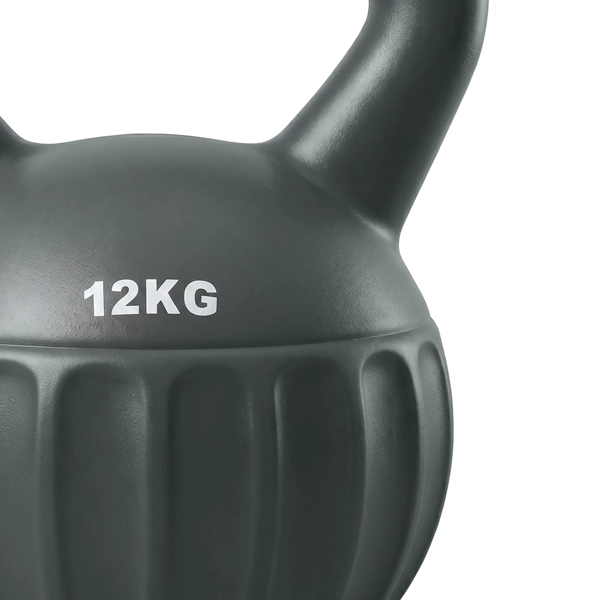 26 lbs Kettlebell With Non-Slip Handle, Home Gym Weight Lifting, Grey Strength Training Equipment at Gallery Canada