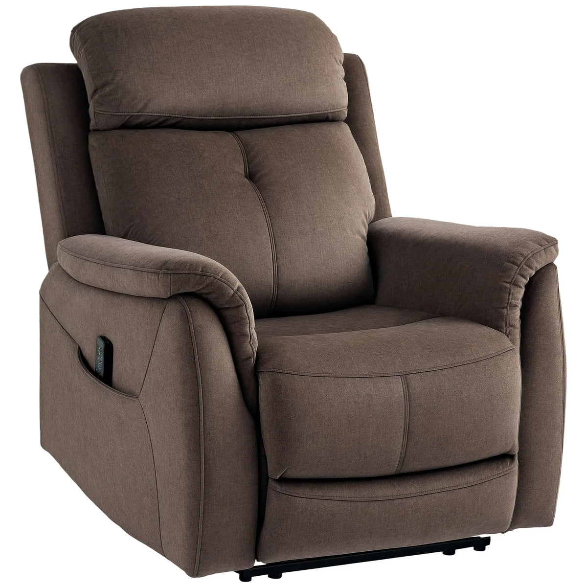 Manual Recliner Chair, Vibration Massage, Side Pockets, Living Room Single Sofas at Gallery Canada