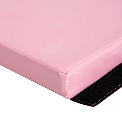 4'x8'x2" Folding Gymnastics Mat, Exercise Mat with Handles, Pink Gymnastics Mats at Gallery Canada