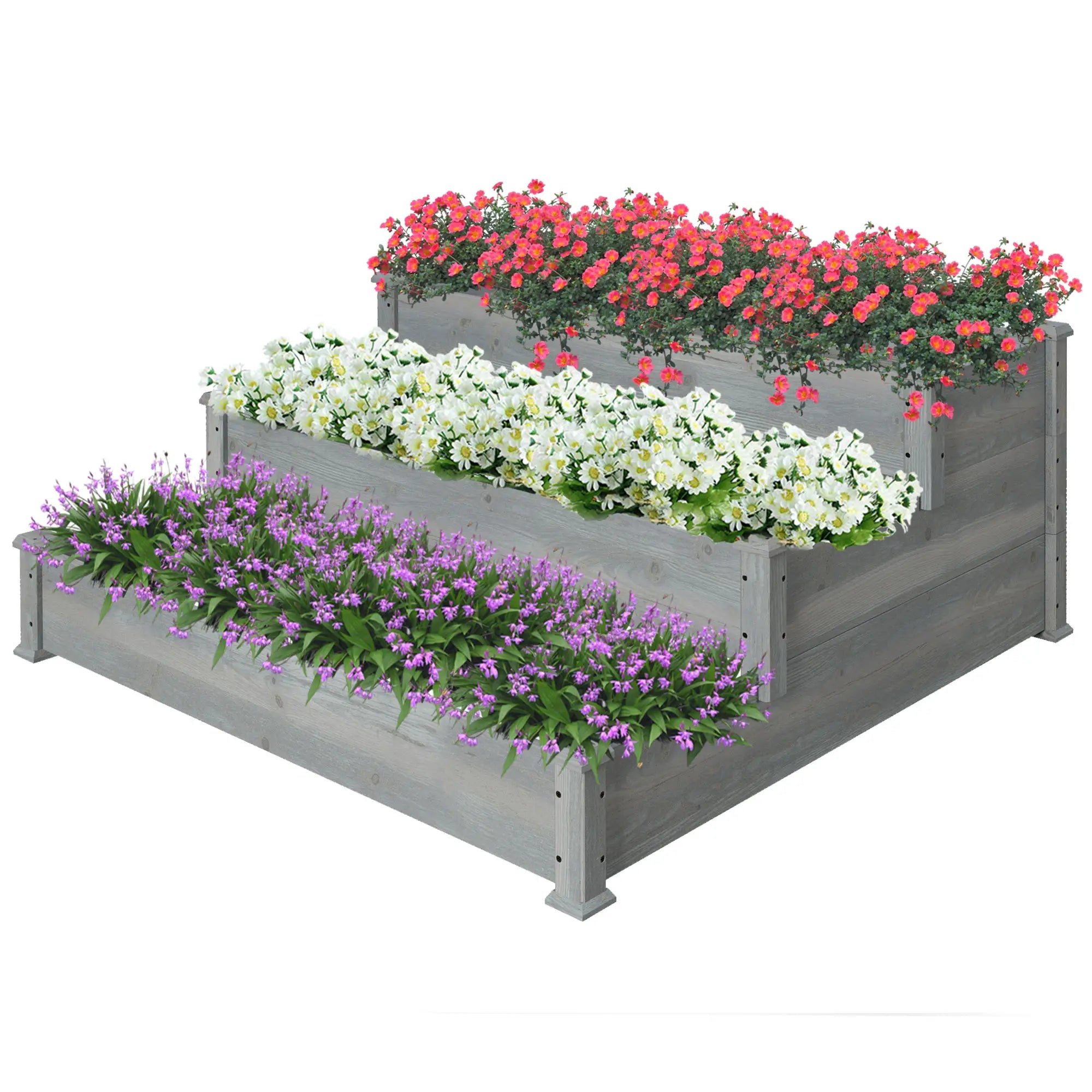 3-Tier Garden Bed Planter Box, 49
