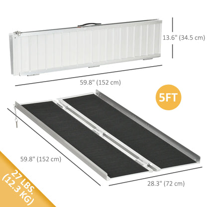 Foldable Portable Wheelchair Ramp, 5ft Knee Walker & Wheelchair Ramps at Gallery Canada