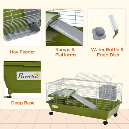 Small Animal Cage, Rolling Bunny Cage, Guinea Pig Cage, Green Houses & Habitats at Gallery Canada