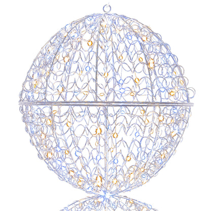 3 Pcs Large Christmas Balls, Metal Sphere Lights, 435 LEDs Christmas Decor & Accessories at Gallery Canada