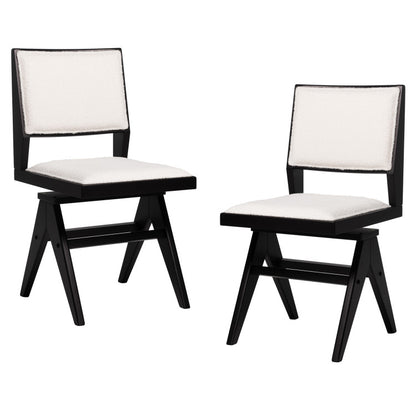3-Piece Mid-Century Dining Set with 36” Round Pedestal Table and 2 Swivel Sherpa Upholstered Chairs Dining Room Sets at Gallery Canada