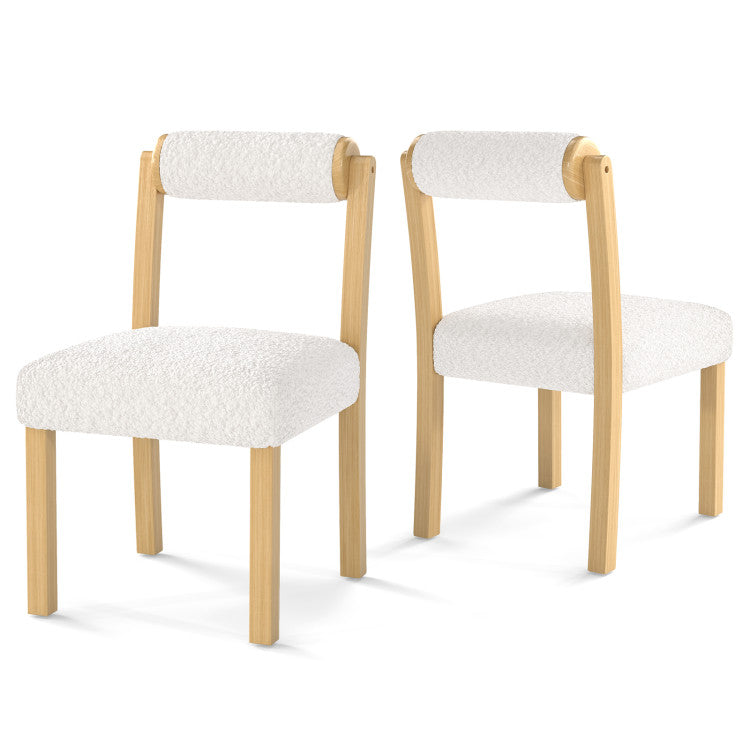 3-Piece Modern Dining Room Set: Wooden Dining Chairs + Bamboo Sideboard Cabinet + Tall Storage Cabinet, Natural Kitchen & Dining at Gallery Canada