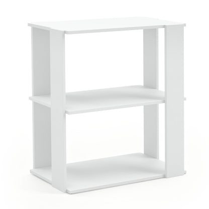 3-Tier Shoe Rack Set of 2 with Stackable Design and Anti-Tipping Device for Closet, White Shoe Racks & Storage Benches at Gallery Canada
