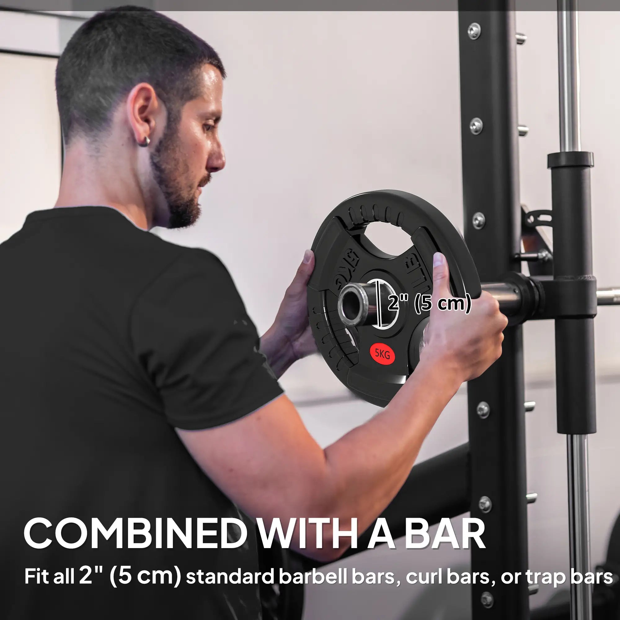 Weight Plates Set, 2-Inch Barbell Weights, 4 x 11lbs Dumbbells & Barbells at Gallery Canada