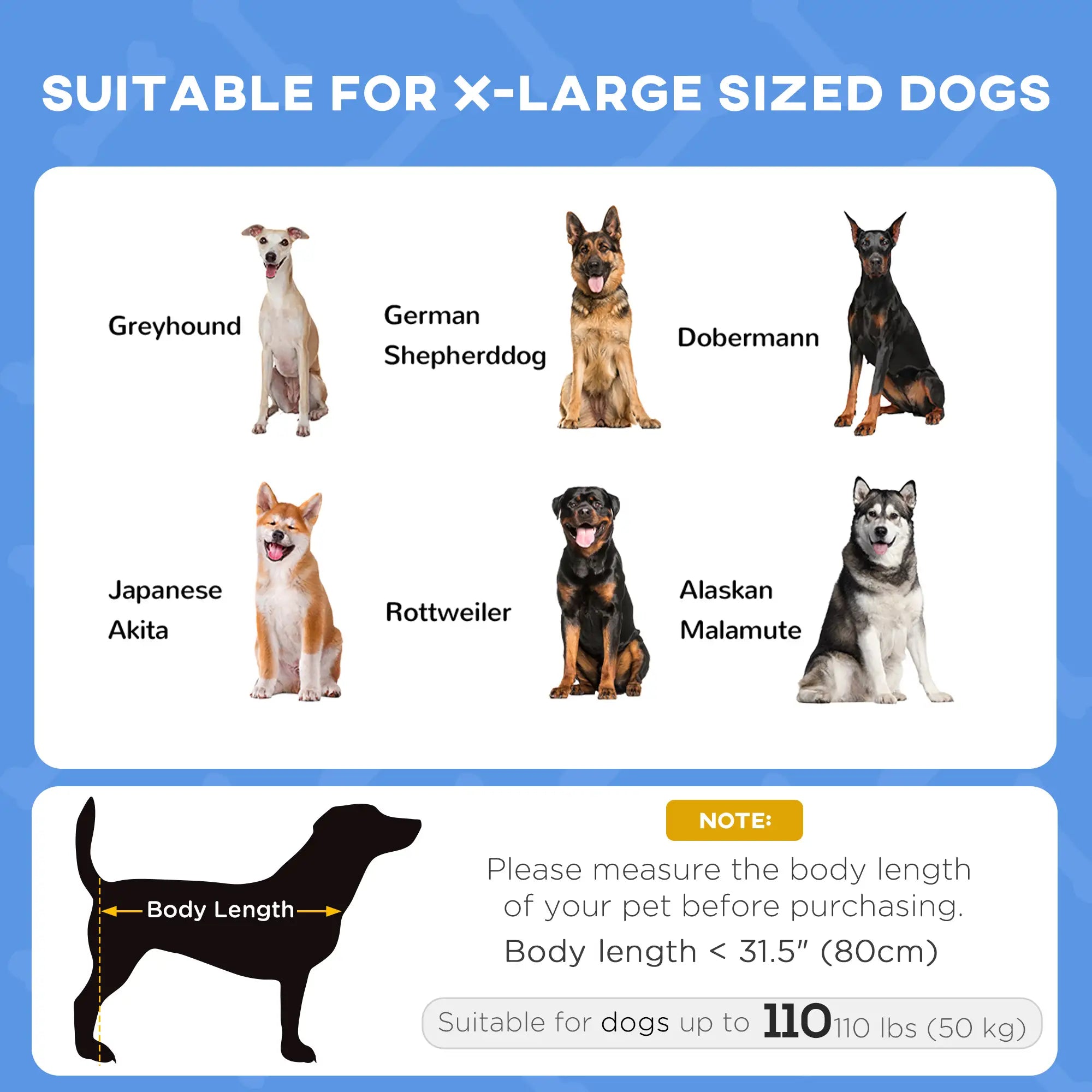 Portable Raised Dog Cot with Canopy, XL Size, Dark Blue Elevated Dog Beds at Gallery Canada