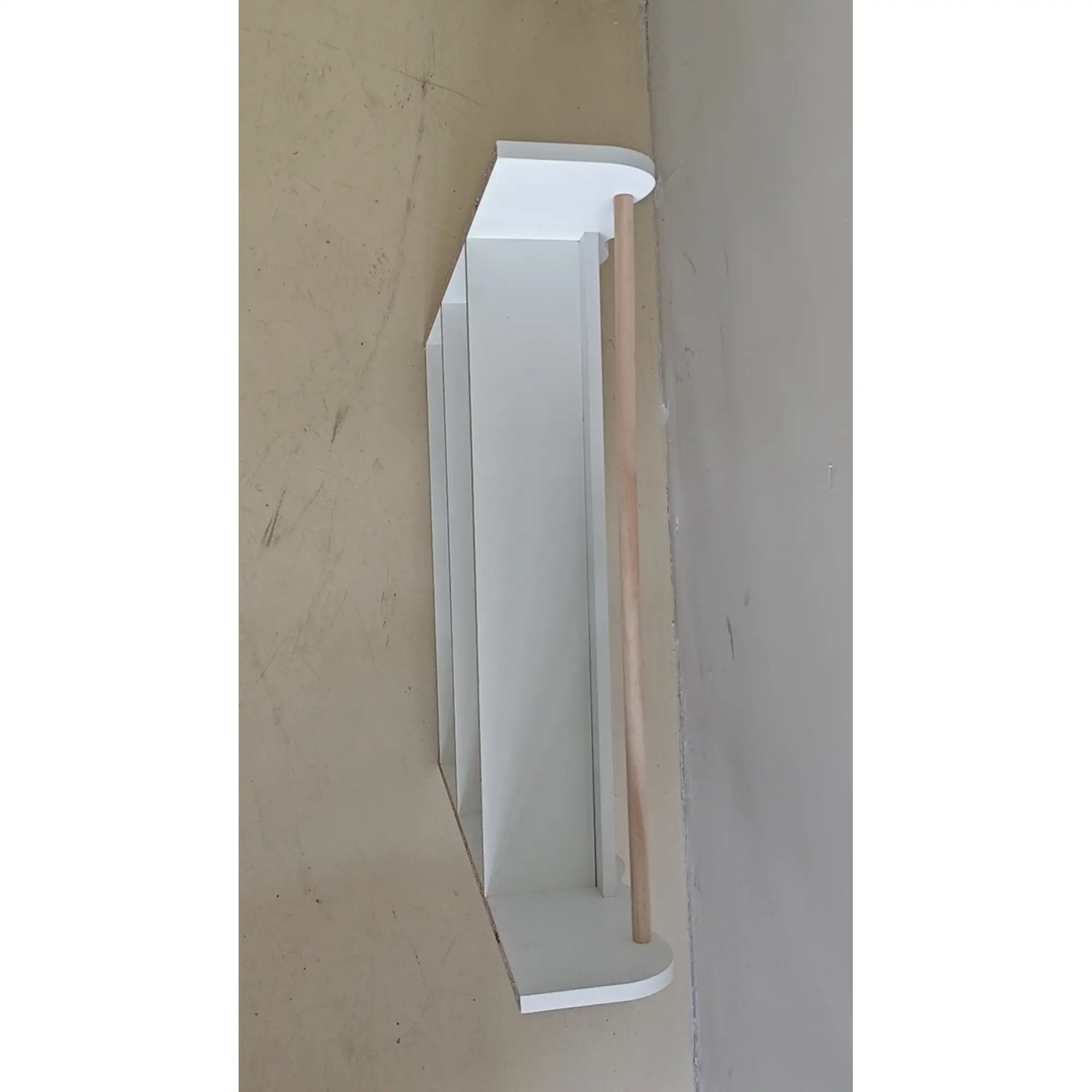 Kids Bookshelf Wall Mounted, 3-Tier Floating Bookcase for 3-8 Years, White Bookshelves & Bookcases at Gallery Canada