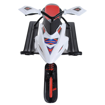 Kids Snow Racer Sled, Padded Rubber Seat, Wind Shield Handle, Anti-Slip Pedal Snow Scooters at Gallery Canada