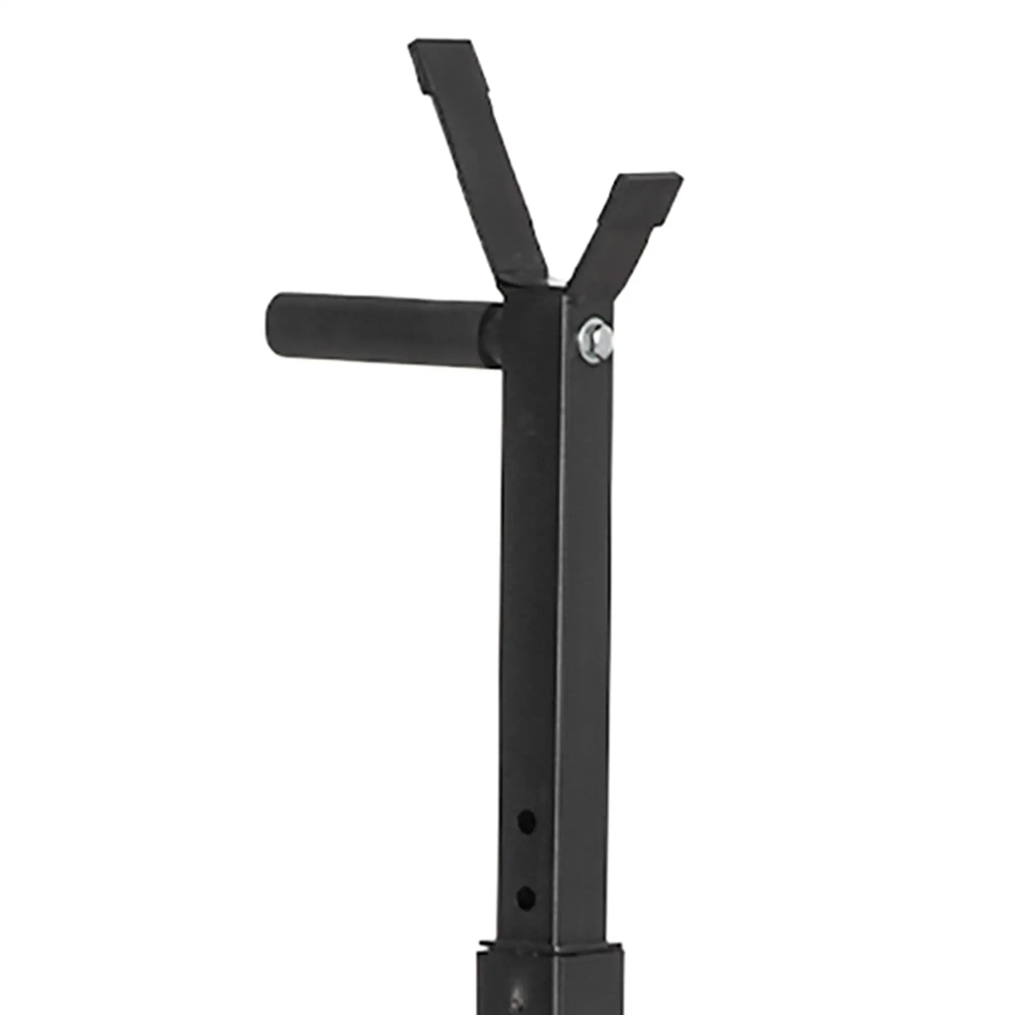 Adjustable Weight Bench, Foldable with Barbell Rack, Dip Station, Black Weight Benches at Gallery Canada