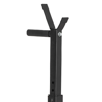 Adjustable Weight Bench, Foldable with Barbell Rack, Dip Station, Black Weight Benches at Gallery Canada