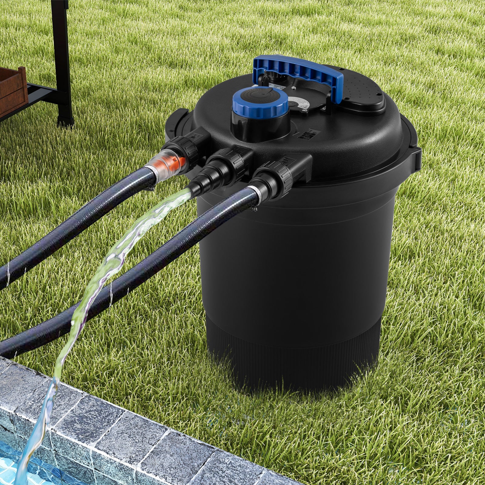 4000 Gallon Pond Pressure Bio Filter With 13W UV Light Watering & Irrigation at Gallery Canada