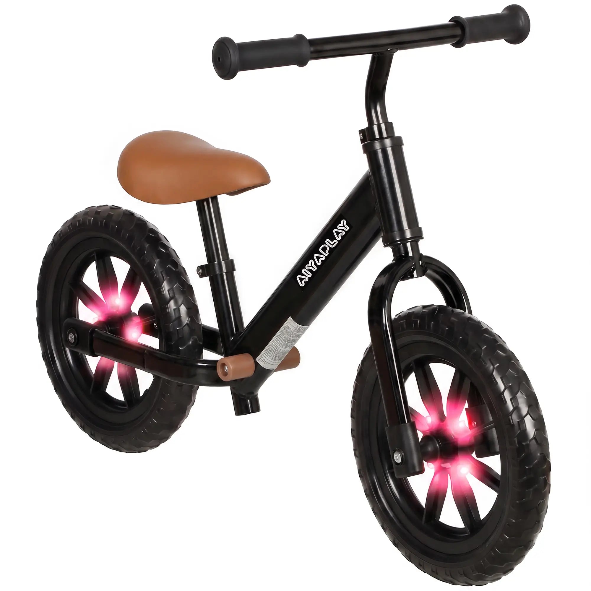 Balance Bike, Adjustable Seat and Handlebar, 2-5 Years Old, Black Riding & Rocking Toys at Gallery Canada