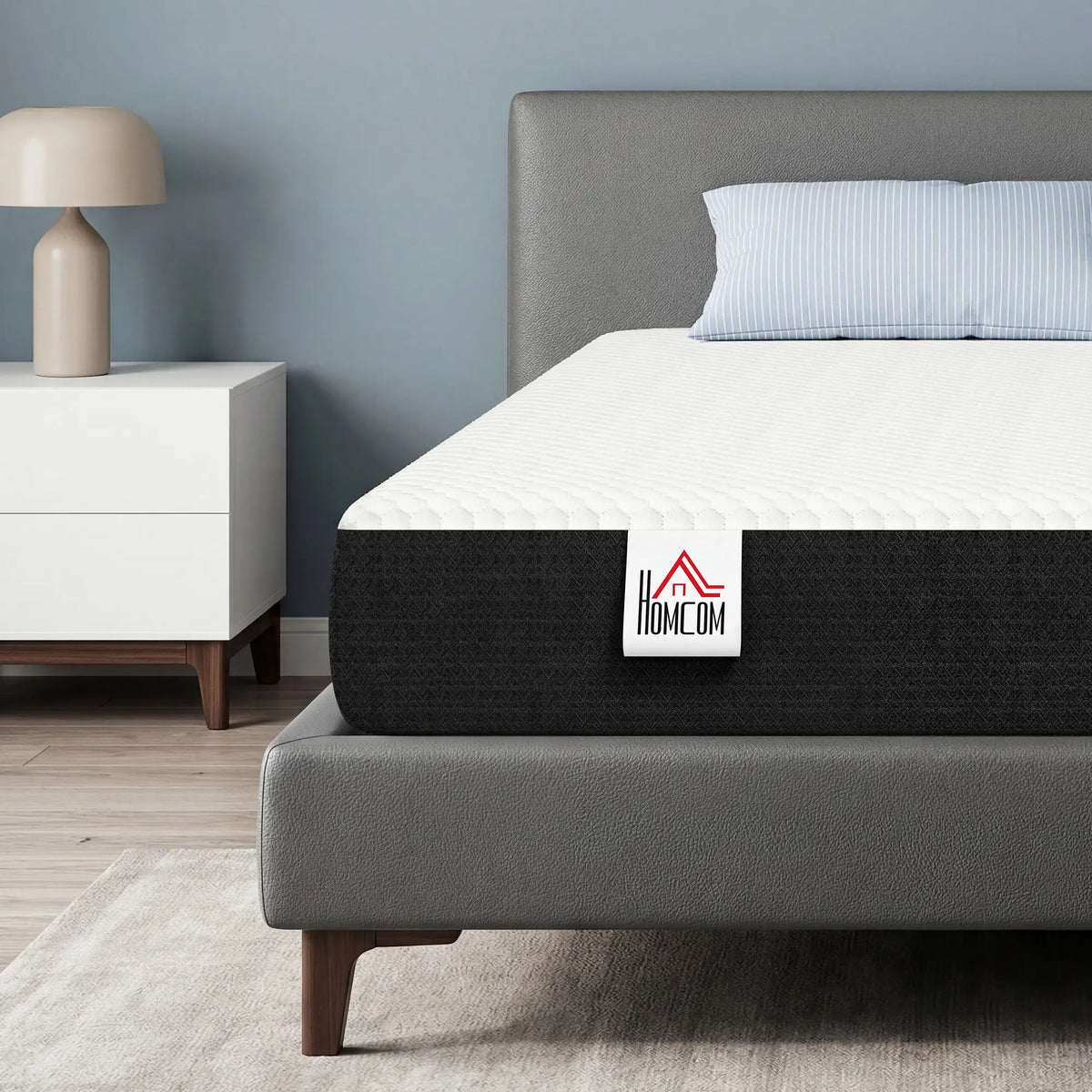 8 Inch Memory Foam Mattress, King, Medium Firm, CertiPUR-US Mattresses at Gallery Canada