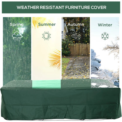 Waterproof Outdoor Furniture Cover, 97" x 65" x 26", Green Patio Furniture Covers at Gallery Canada