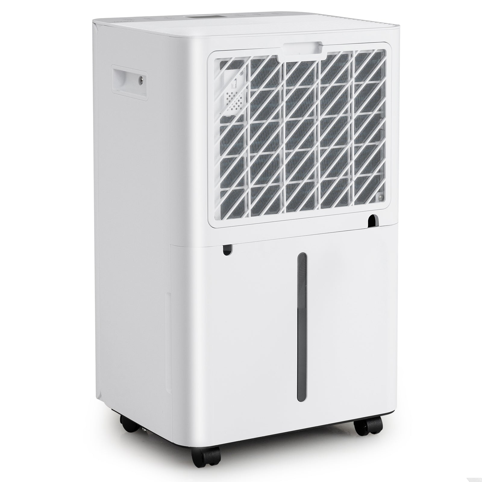 4500 Sq.Ft 54 Pints Dehumidifier, With Drain Hose, White Dehumidifiers at Gallery Canada