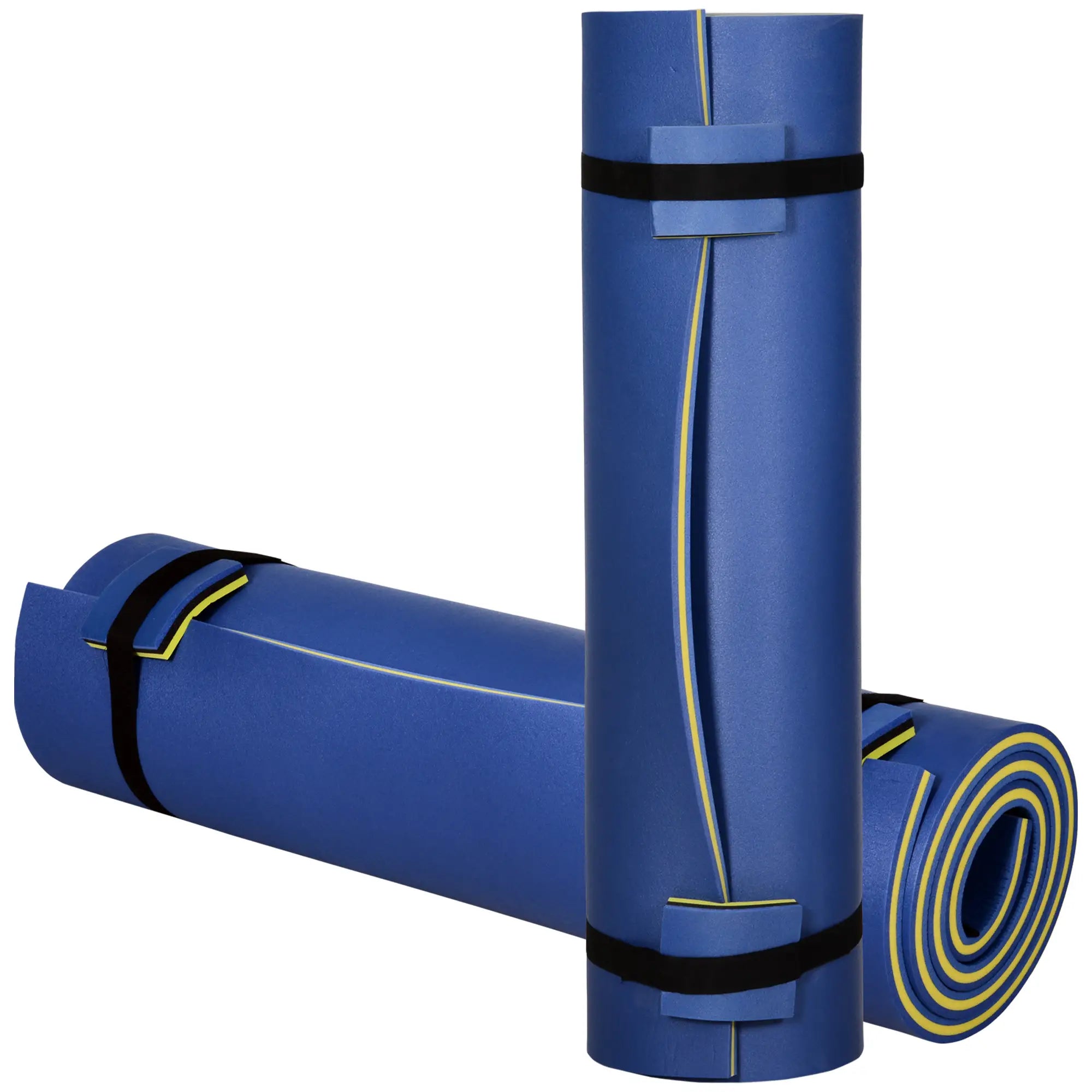 10' x 5' Roll-Up Pool Float Pad, Water Mat for Lakes, Oceans, Pools, Blue Floating Water Mats at Gallery Canada