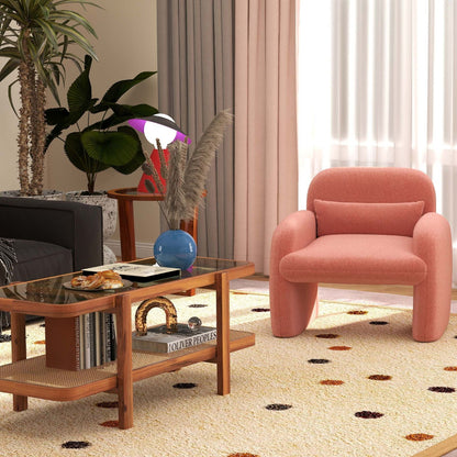 Modern Living Room Furniture Set (Bookcase + Coffee Table + End Table + Accent Chair) Living Room at Gallery Canada
