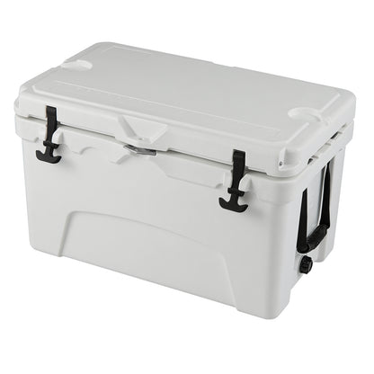 45 Quart Portable Hard Cooler Insulated Ice Chest Keeps Cool for up to 6 Days, White Coolers at Gallery Canada