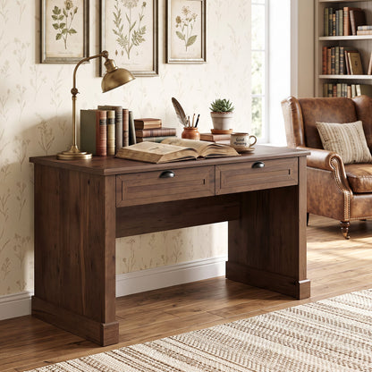 48" Bureau de ferme, Brun