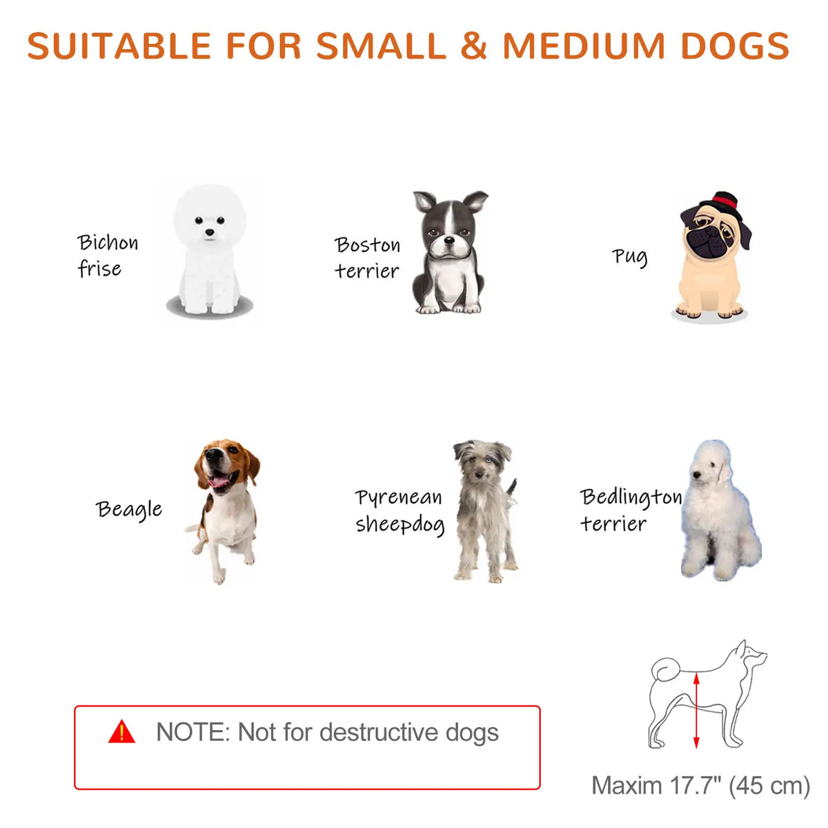 41"-72" Wooden Pet Gate, Support Feet, Small Medium Dogs, Grey-Blue Houses, Kennels & Pens at Gallery Canada