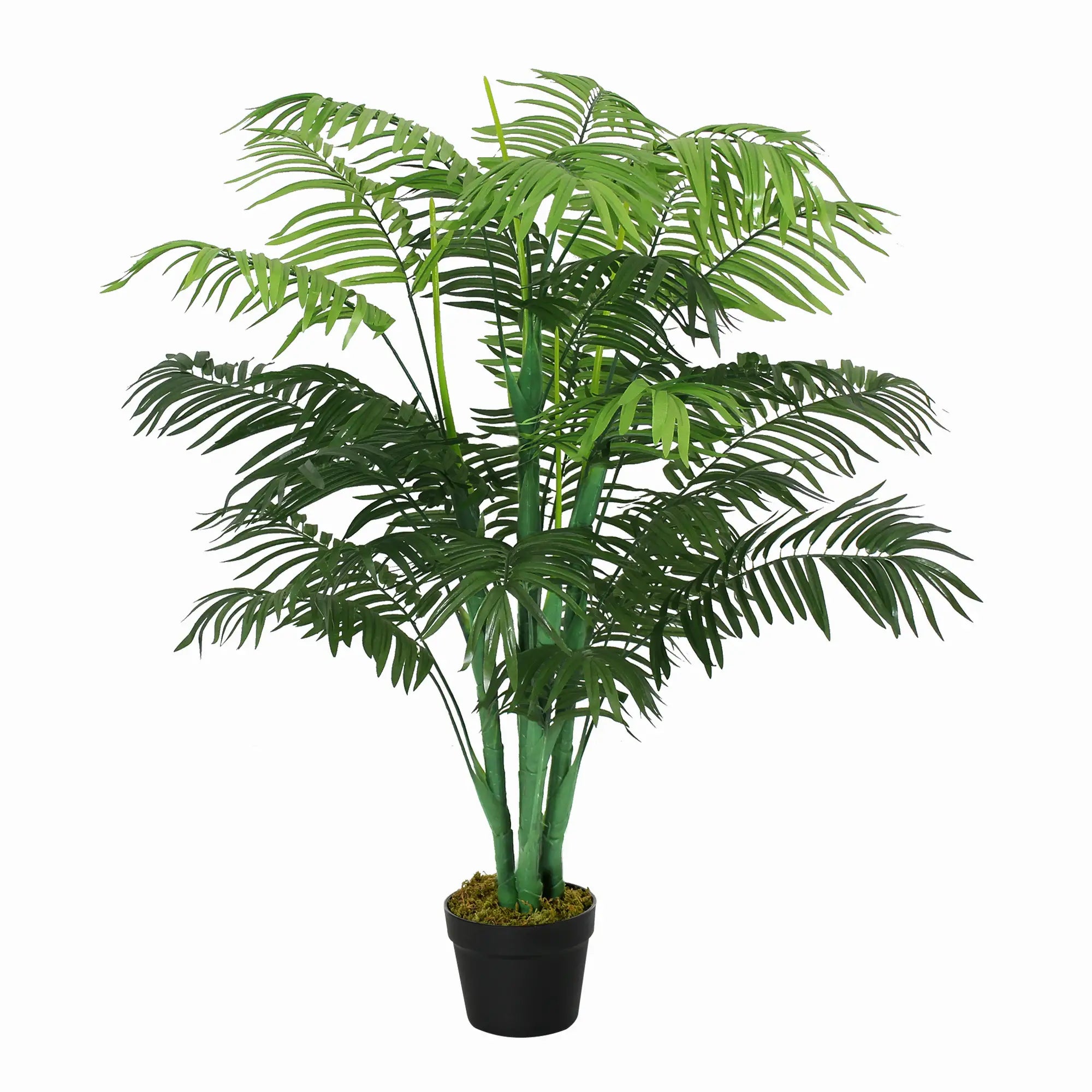 4FT Artificial Palm Tree, Fake Tropical Plant, Green Artificial Trees Green at Gallery Canada