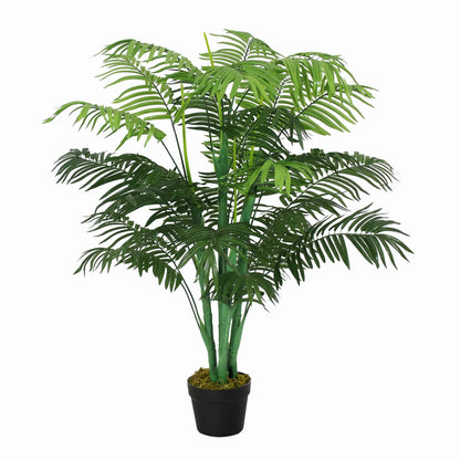 4FT Artificial Palm Tree, Fake Tropical Plant, Green Artificial Trees Green at Gallery Canada