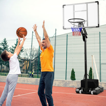 Adjustable Basketball Hoop, 4.9-10 Feet, Shatterproof Backboard Sport Equipments at Gallery Canada