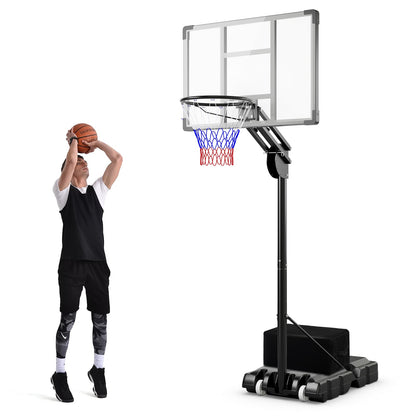 Adjustable Basketball Hoop, 4.9-10 Feet, Shatterproof Backboard Sport Equipments at Gallery Canada